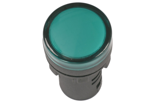 Лампа AD16DS(LED)матрица d=16мм зеленый 12В AC/DC IEK