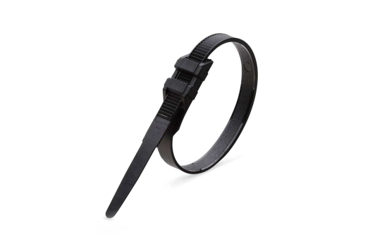 Стяжка нейлоновая КСУ 9х610 (черн) (100шт) (Fortisflex)
