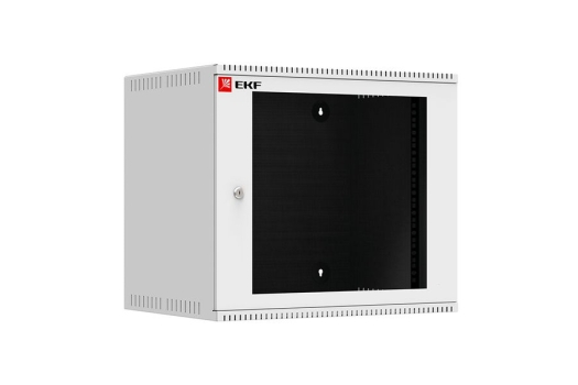 Шкаф телекоммуникационный настенный 9U (600х450) дверь стекло, Astra серия EKF PROxima