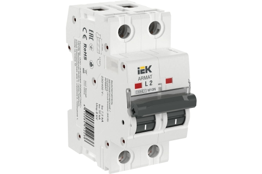 ARMAT Автоматический выключатель M10N 2P L 2А IEK