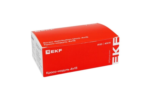 Шина нулевая в корпусе (4х15) EKF PROxima