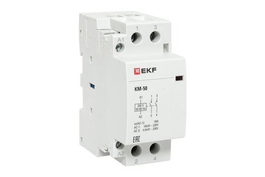 Контактор модульный КМ 50А 2NО (2 мод.) EKF PROxima