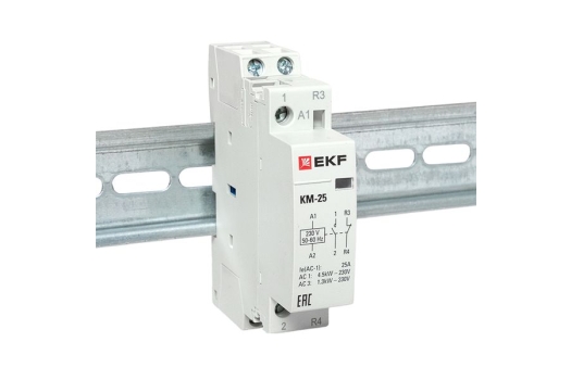 Контактор модульный КМ 25А NО+NC (1 мод.) EKF PROxima