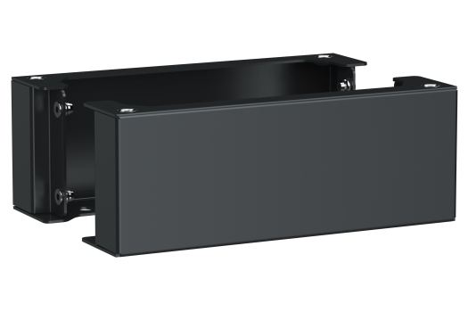 TITAN Панель цоколя ЩМП боковая 100х400мм RAL7021 (2шт/компл) IEK