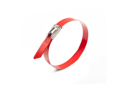 Стяжка стальная СКС-П (316) 7.9х150 (красн) (Fortisflex)