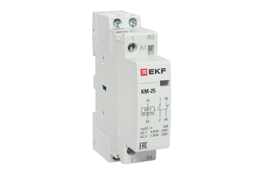 Контактор модульный КМ 25А NО+NC (1 мод.) EKF PROxima