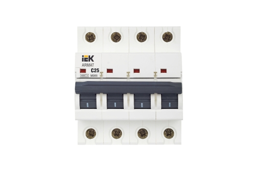 ARMAT Автоматический выключатель M06N 4P C 25А IEK