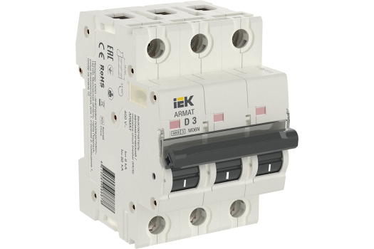 ARMAT Автоматический выключатель M06N 3P D 3А IEK