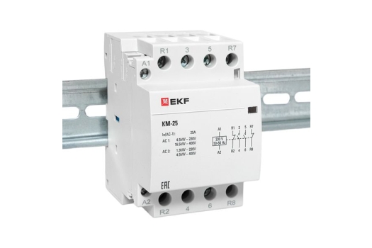 Контактор модульный КМ 25А 2NО+2NC (3 мод.) EKF PROxima