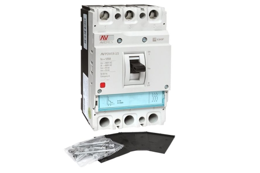 Автоматический выключатель AV POWER-2/3 125А 35kA TR EKF AVERES