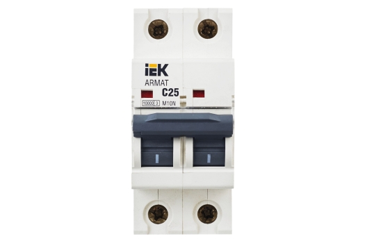 ARMAT Автоматический выключатель M10N 2P C 25А IEK
