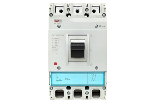 Автоматический выключатель AV POWER-3/3 500А 100kA TR EKF AVERES