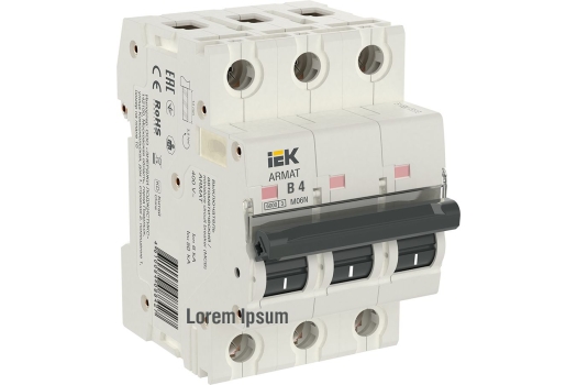 ARMAT Автоматический выключатель M06N 3P B 4А IEK