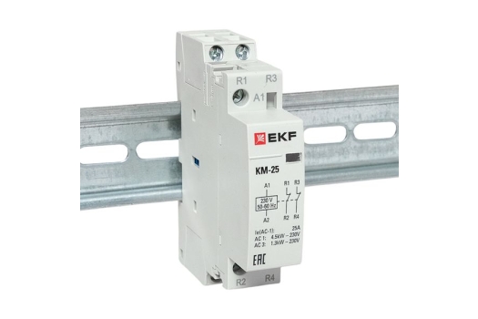 Контактор модульный КМ 25А 2NC (1 мод.) EKF PROxima