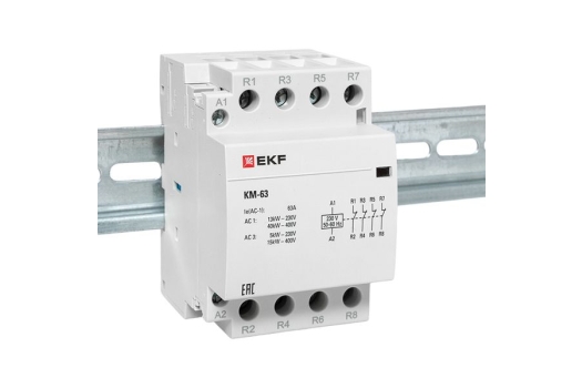 Контактор модульный КМ 63А 4NC (3 мод.) EKF PROxima