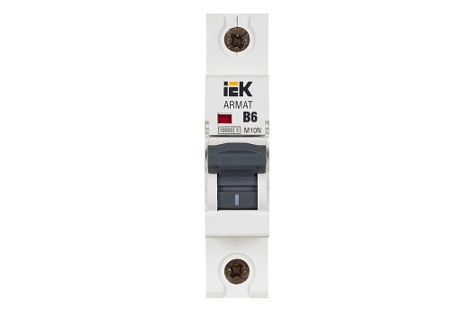 ARMAT Автоматический выключатель M10N 1P B 6А IEK