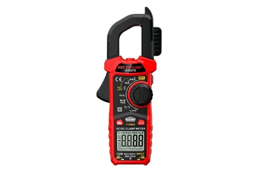 Токовые клещи цифровые KT 207D серия PROLINE (КВТ)