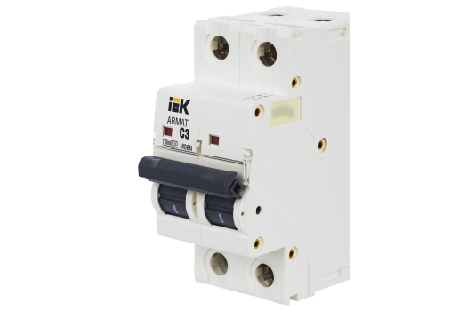 ARMAT Автоматический выключатель M06N 2P C 3А IEK