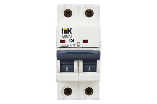 ARMAT Автоматический выключатель M10N 2P C 4А IEK