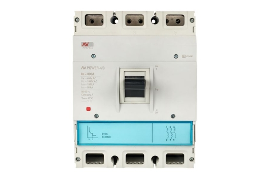 Автоматический выключатель AV POWER-4/3 800А 100kA TR EKF AVERES