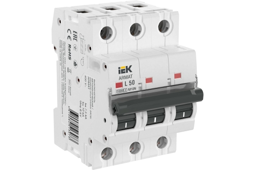 ARMAT Автоматический выключатель M10N 3P L 50А IEK