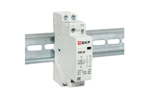 Контактор модульный КМ 20А NО+NC (1 мод.) EKF PROxima