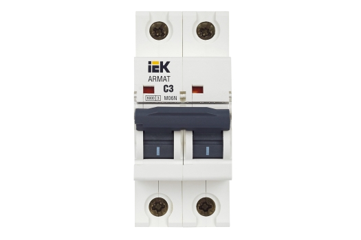 ARMAT Автоматический выключатель M06N 2P C 3А IEK