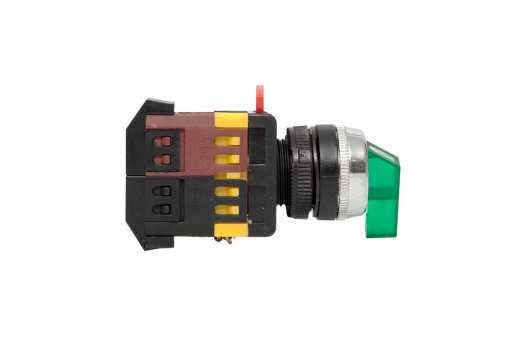 Переключатель ANLC-22 2P зеленый с подсветкой 380В NO+NC EKF PROxima