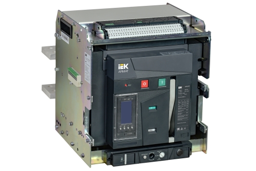 ARMAT Воздушный автоматический выключатель выдвижного исполнения 3P типоразмер E 100кА 3200А расцепитель TT с комплектом аксессуаров 220В: мотор привод катушка включения катушка отключения IEK