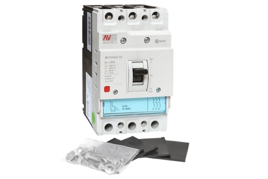 Автоматический выключатель AV POWER-1/3 125А 80kA TR EKF AVERES