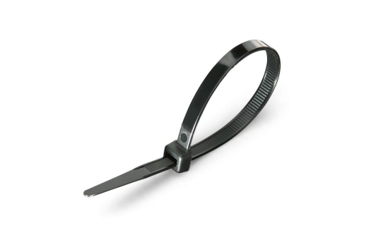 Стяжка нейлоновая КСС 5х180 (черн) (100шт) (Fortisflex)