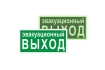 Знак пластик E36 'Указатель эвакуационного выхода' (150x300) фотолюминесцентный ГОСТ 12.4.026-2015 EKF PROxima